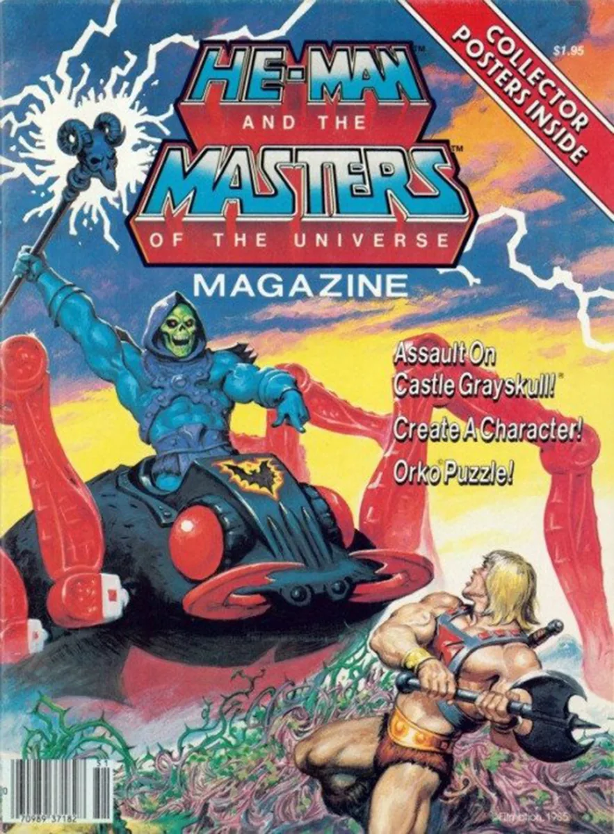 He-Man and the Masters of the Universe Magazine issue 2 cover, Spring 1985
