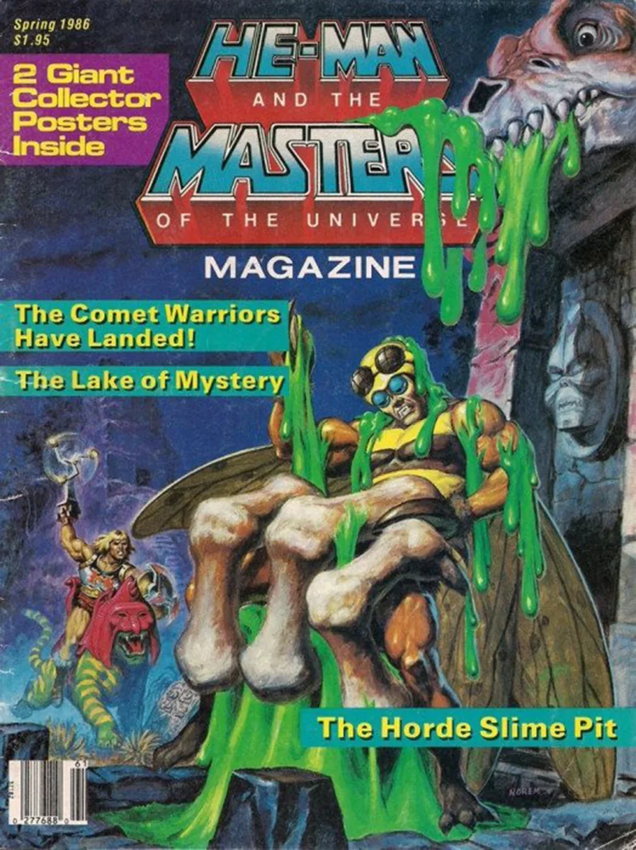 He-Man and the Masters of the Universe Magazine issue 6 cover, Spring 1986