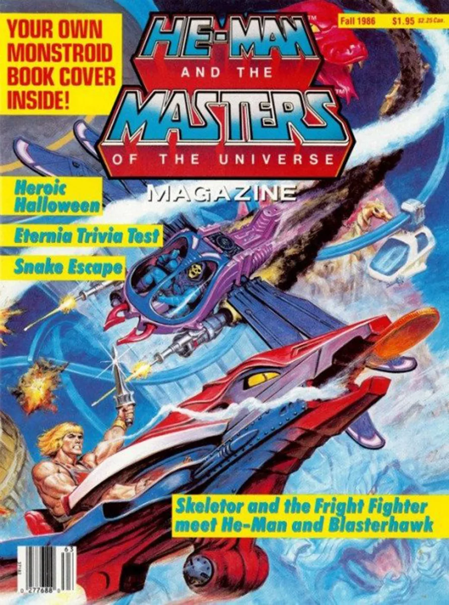 He-Man and the Masters of the Universe Magazine issue 8 cover, Fall 1986