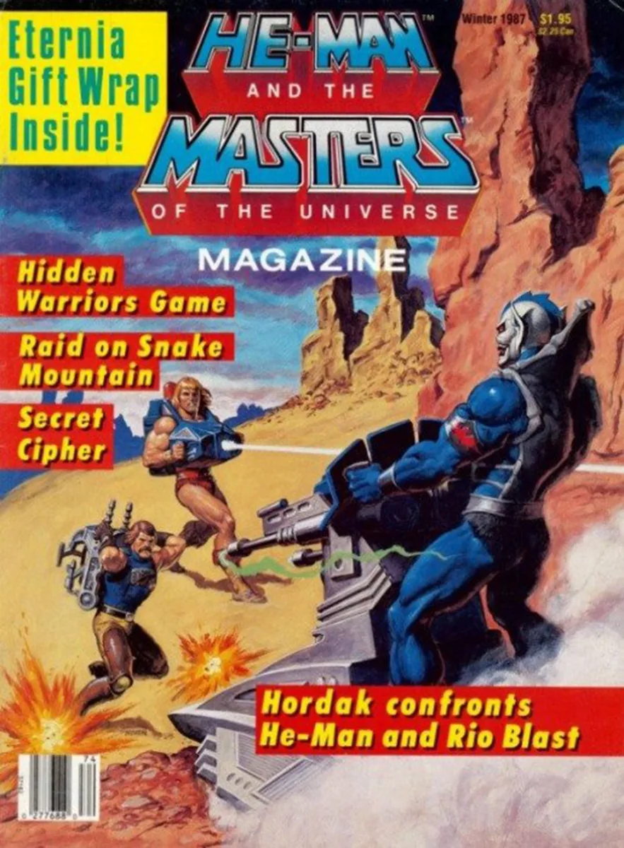 He-Man and the Masters of the Universe Magazine issue 9 cover, Winter 1987