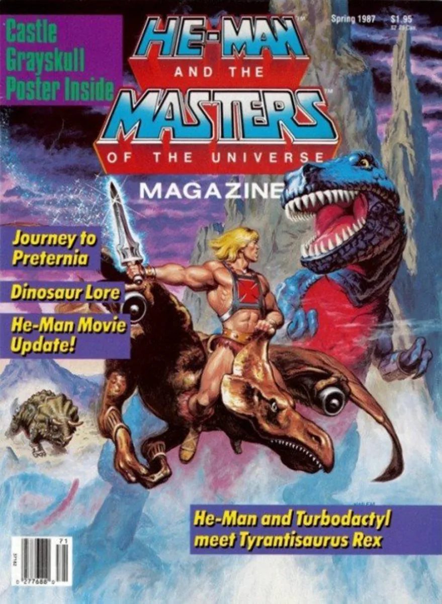 He-Man and the Masters of the Universe Magazine issue 10 cover, Spring 1987