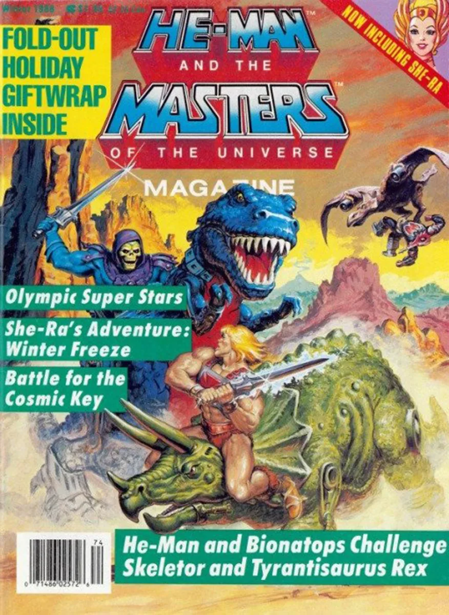 He-Man and the Masters of the Universe Magazine issue 13 cover, Winter 1988
