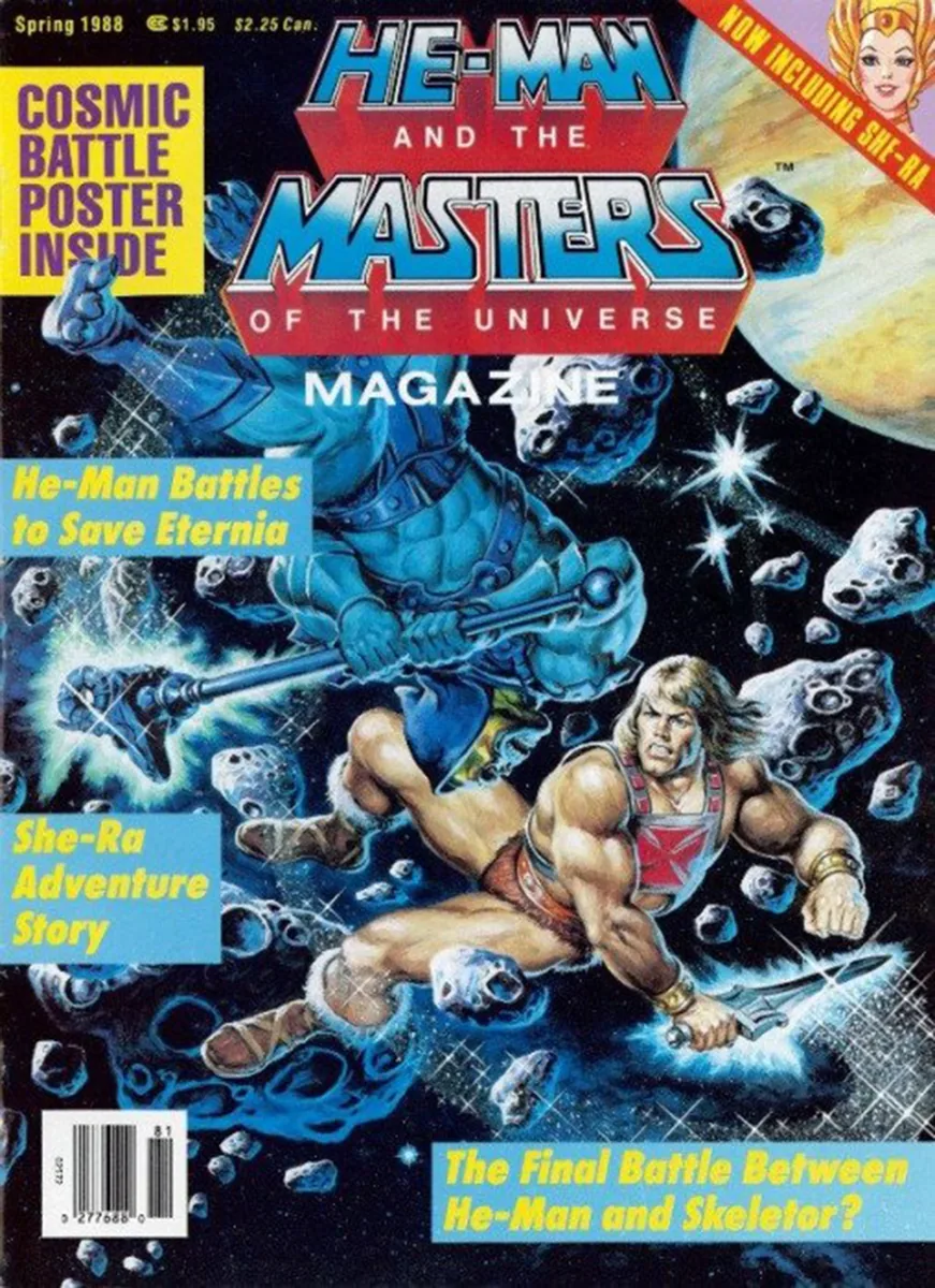 He-Man and the Masters of the Universe Magazine issue 14 cover, Spring 1988