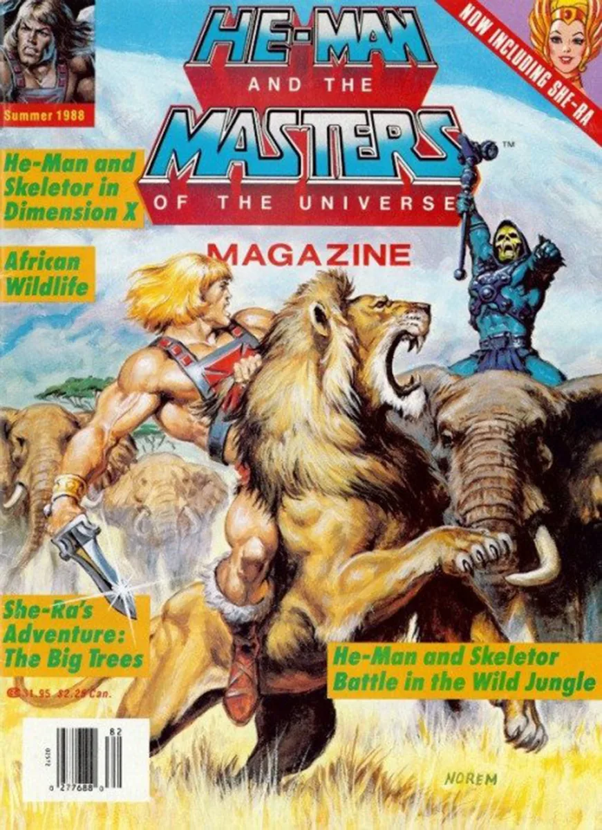 He-Man and the Masters of the Universe Magazine issue 15 cover, Summer 1988