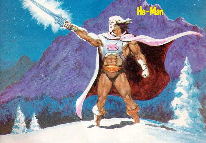 The Winter Summit, Masters of the Universe poster painted by Earl Norem